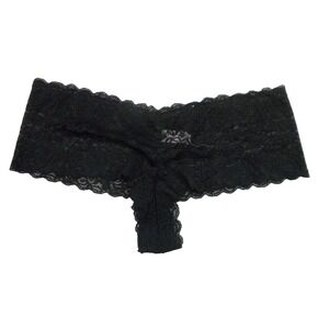 Morgan Taylor Panties 3X Black Lace Intimates Hipster‎ Underwear Boyshort NWOT